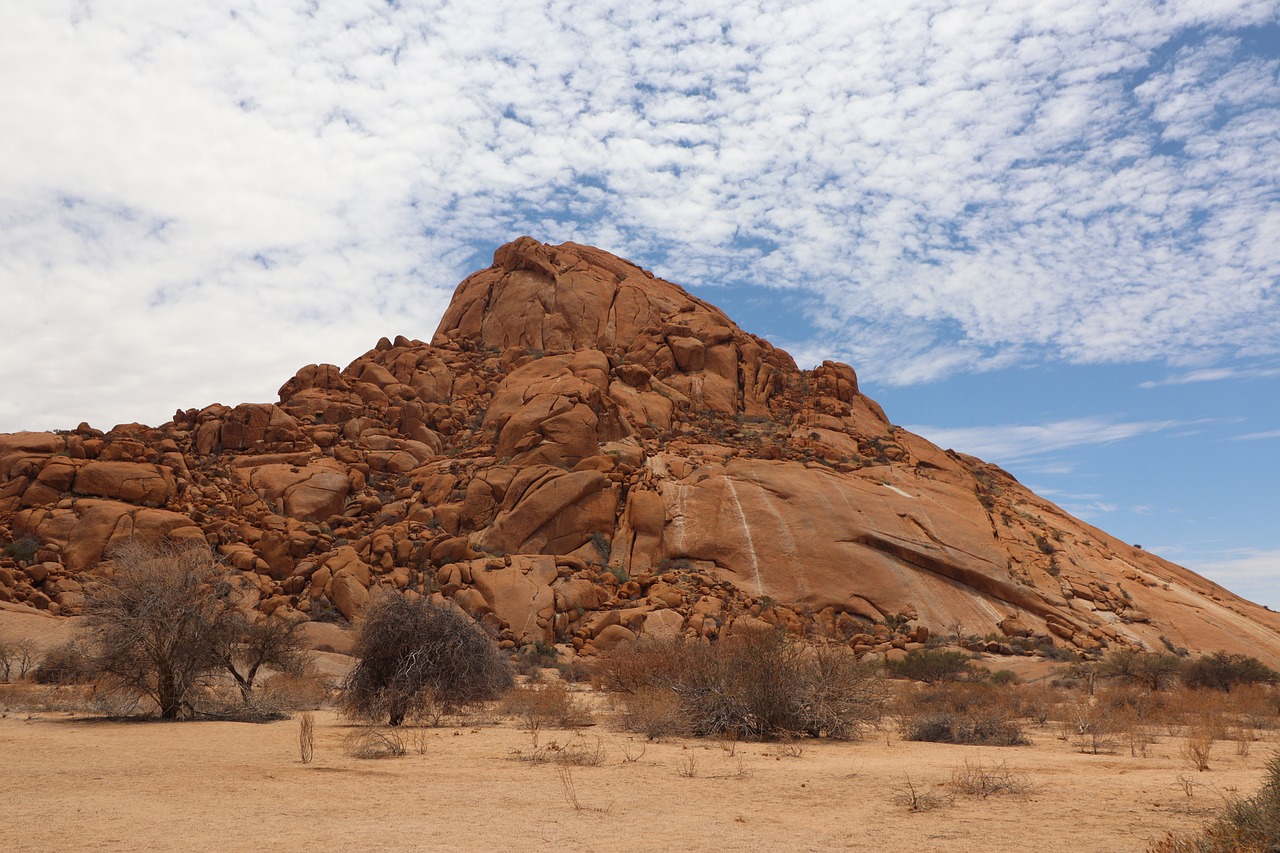 Immagine di sfondo della pagina Damaraland: il cuore selvaggio della Namibia