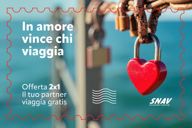 Immagine Snav lancia la promo di San Valentino