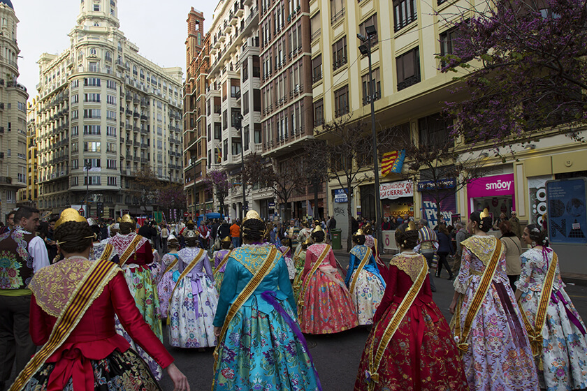 Immagine di sfondo della pagina Las Fallas di Valencia sempre più accessibili e inclusive