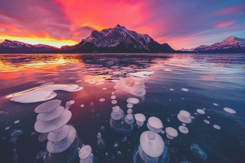 Immagine Abraham Lake, una destinazione da appuntarsi