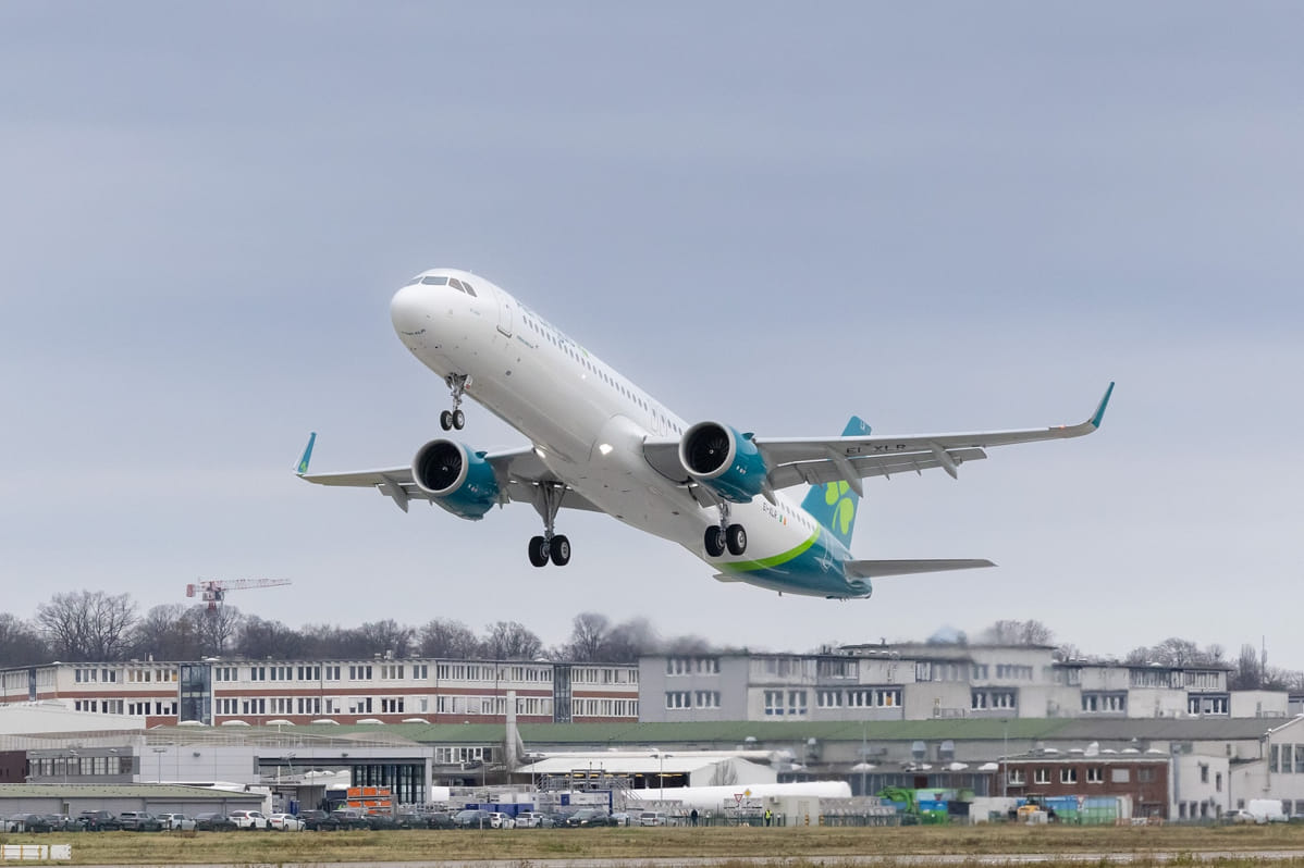 Immagine Aer Lingus riceve il suo primo Airbus A321XLR