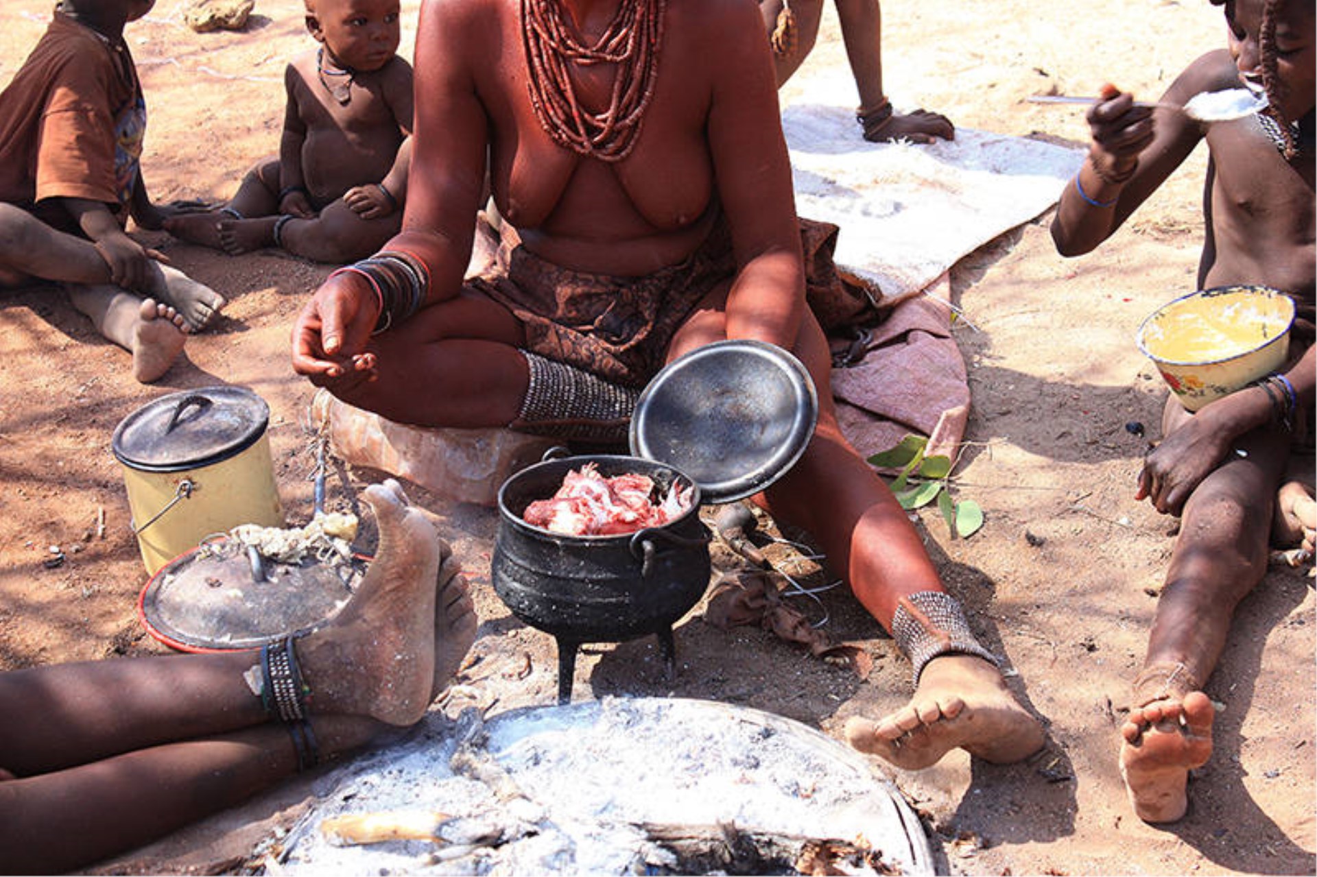 Immagine di sfondo della pagina Un viaggio nella gastronomia locale namibiana