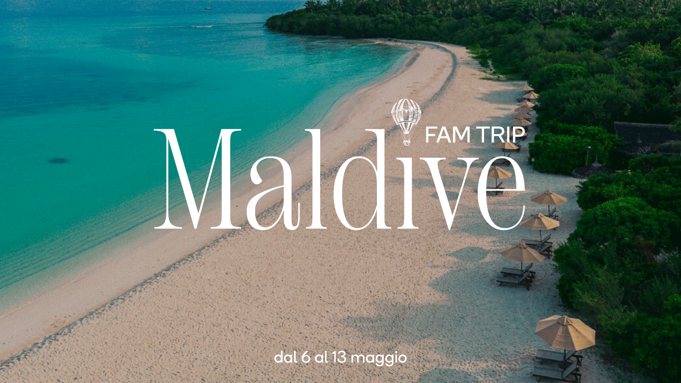 Immagine di sfondo della pagina Un fam trip alle Maldive per Travel World Escape