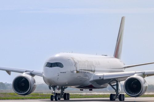 Immagine Emirates riceve il primo Airbus A350