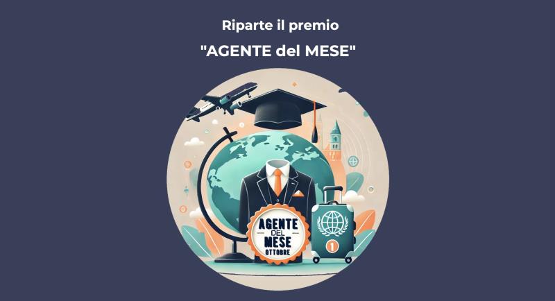 Immagine Torna il Premio Agente del Mese di AdvTraining: una nuova sfida per gli agenti di viaggio