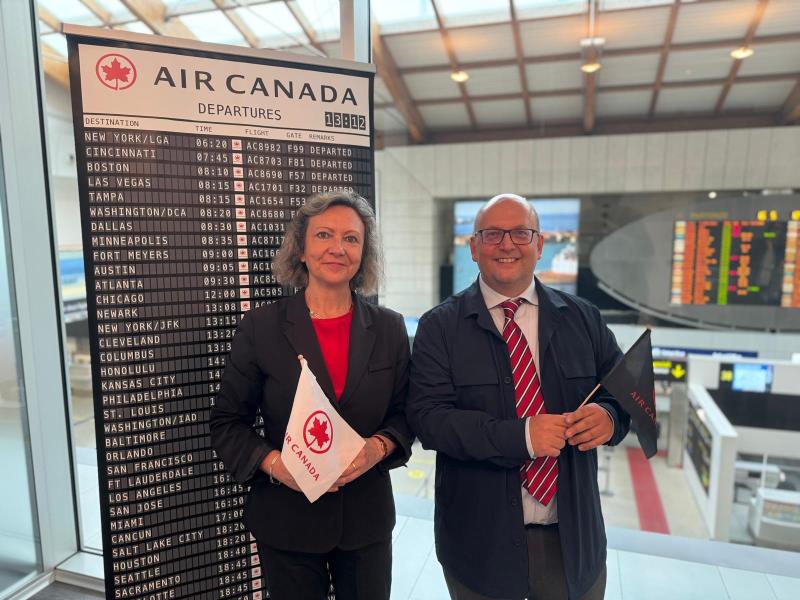 Immagine Air Canada, voli diretti a Toronto e Montréal