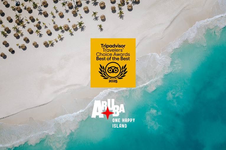 Immagine Premi Travellers' Choice Best of the Best 2025: Aruba è la prima isola dei Caraibi