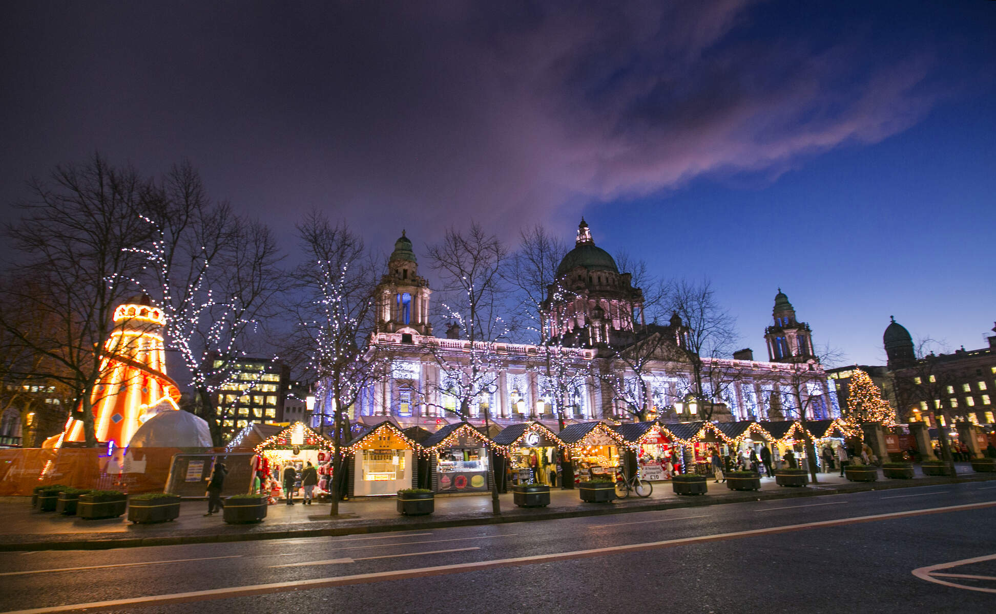 Belfast Christmas Market, Belfast City Hall, Co Antrim_Web Size