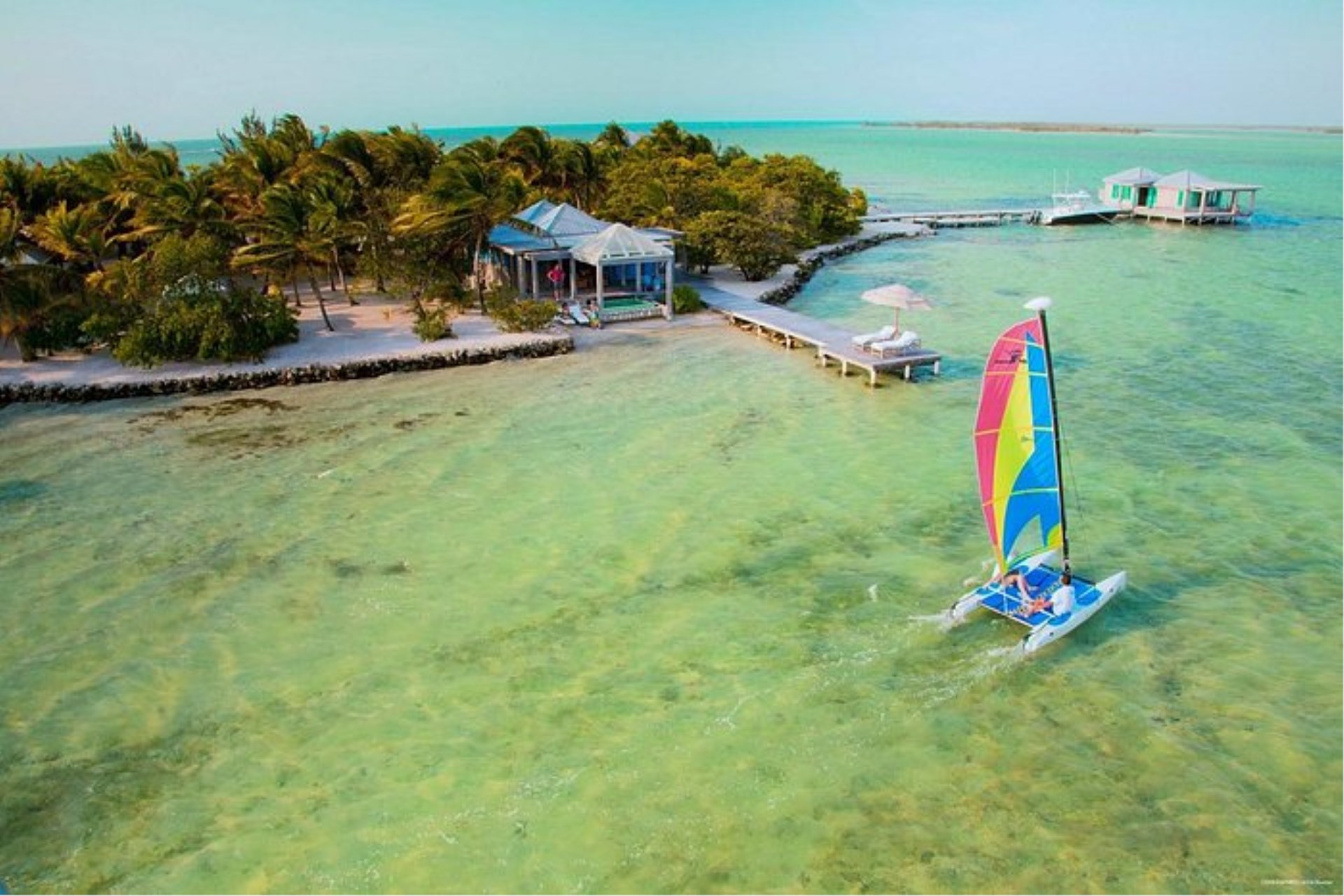 Immagine di sfondo della pagina Tramonto da non perdere a Cayo Espanto