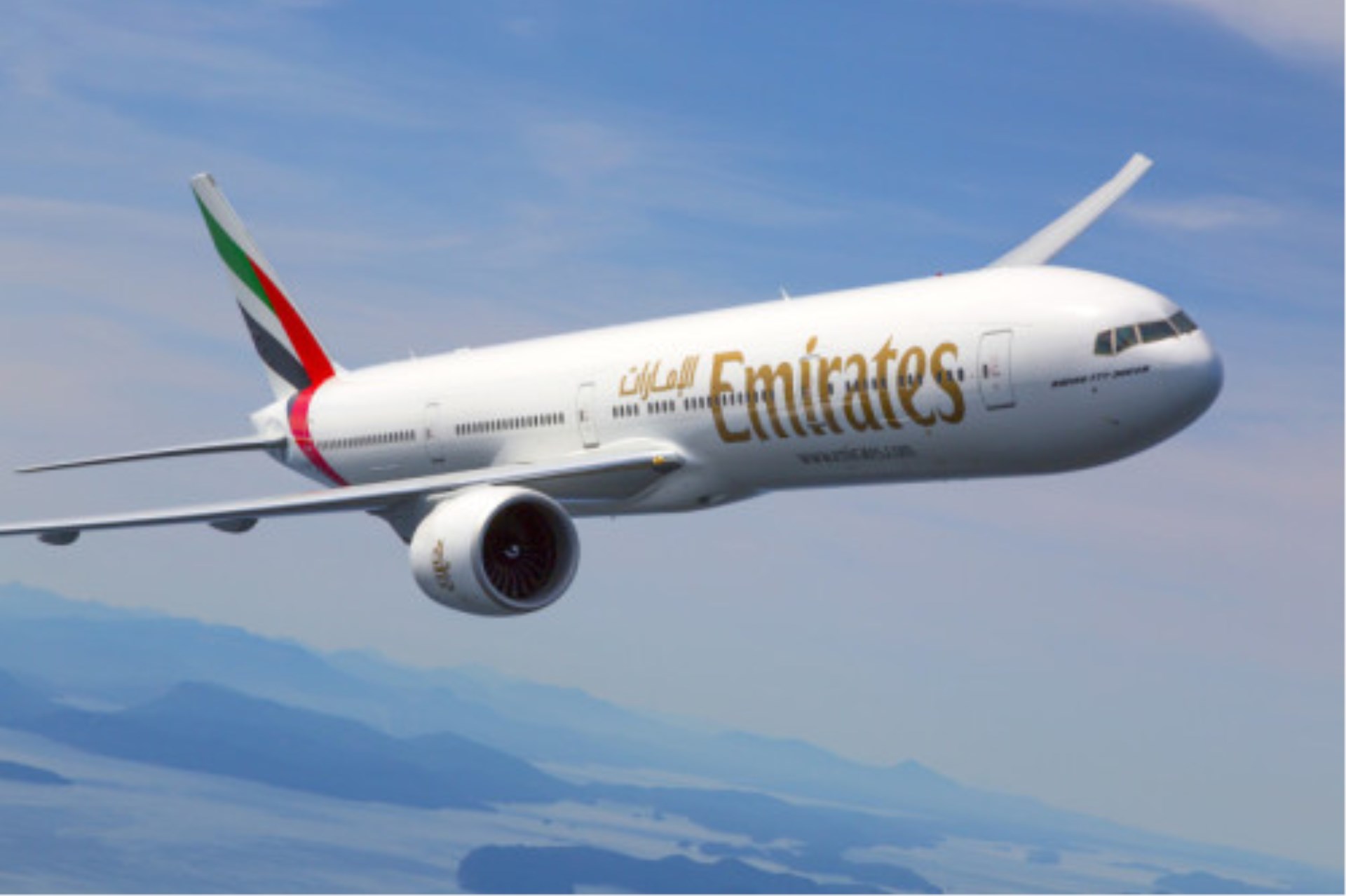 Immagine di sfondo della pagina Emirates potenzia i collegamenti con Johannesburg: quarto volo giornaliero dal 2025