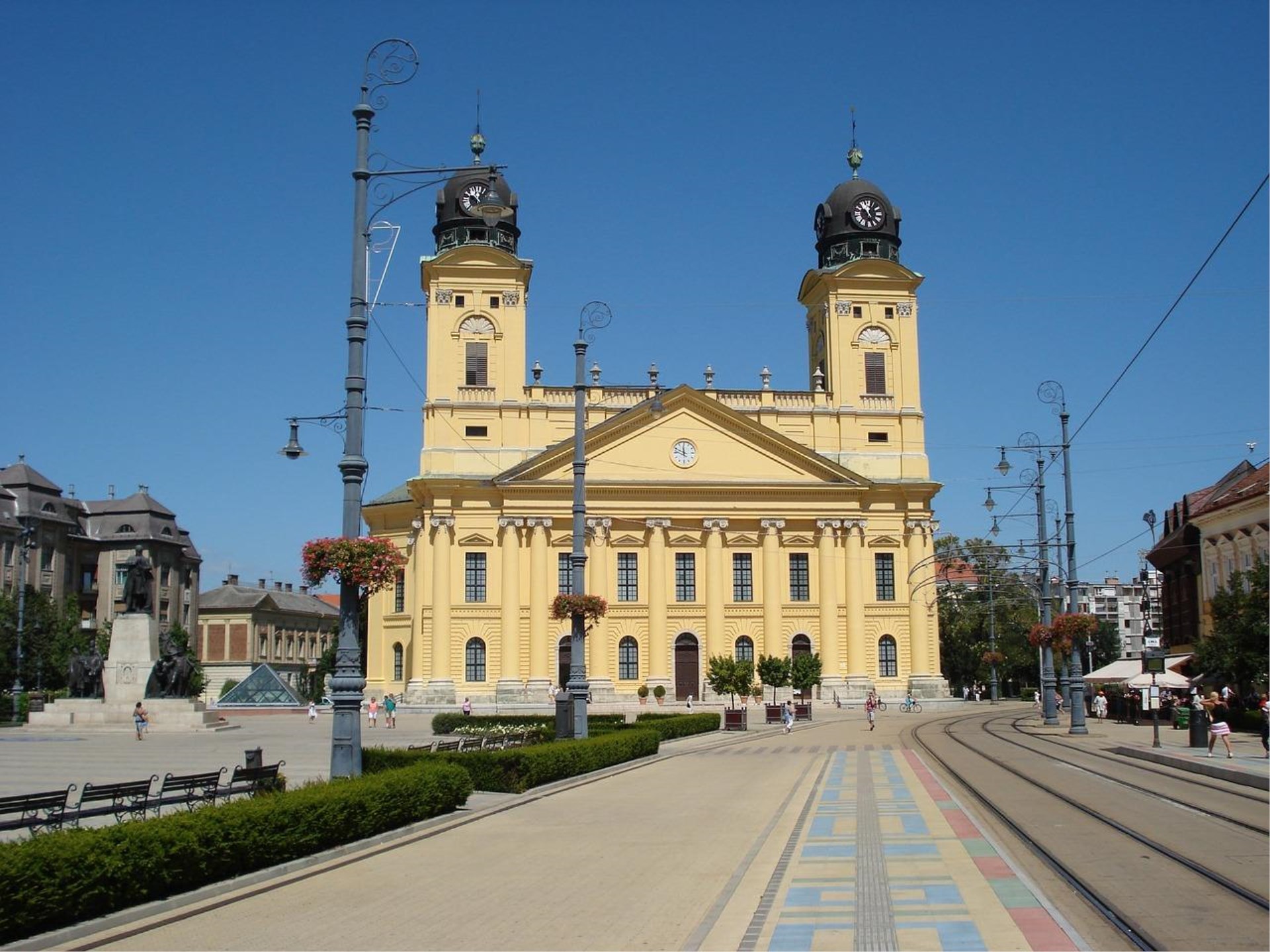 Immagine di sfondo della pagina Ungheria, riflettori su Debrecen